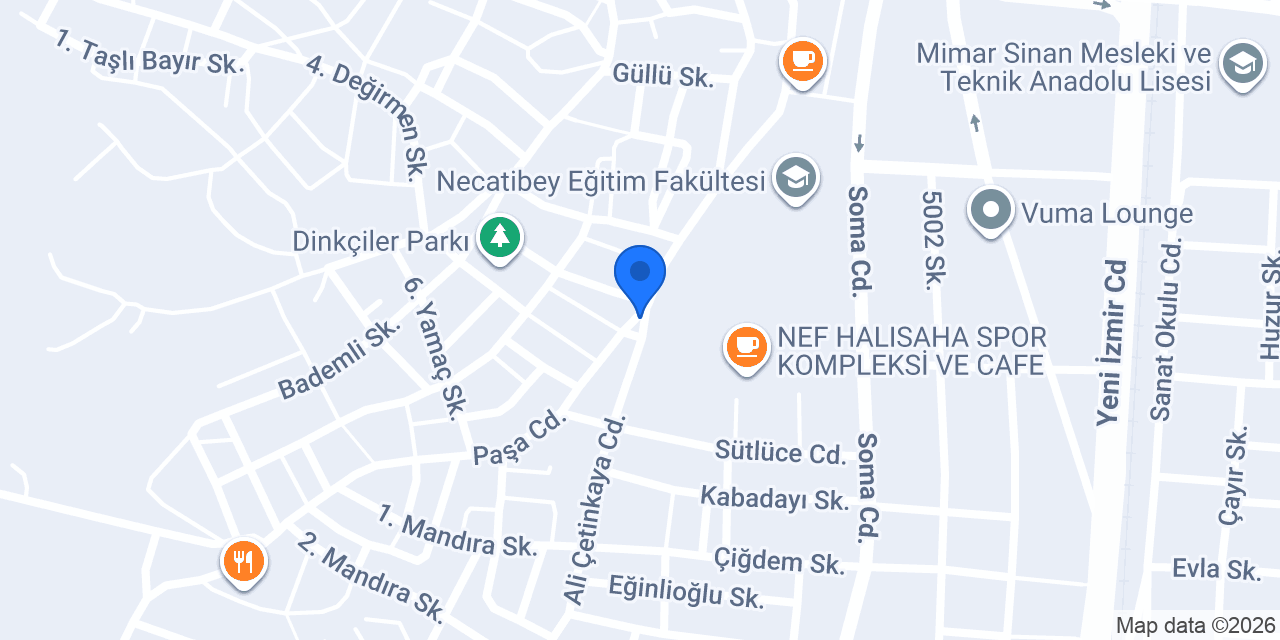 Yorulmaz Hırdavat konumu
