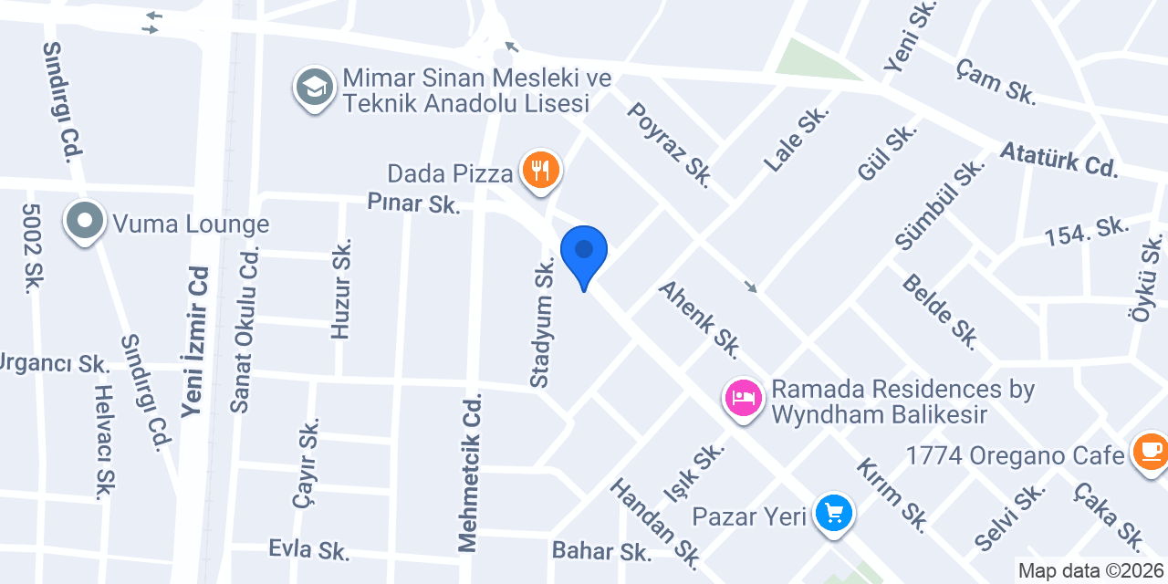 Mama Dükkanı konumu