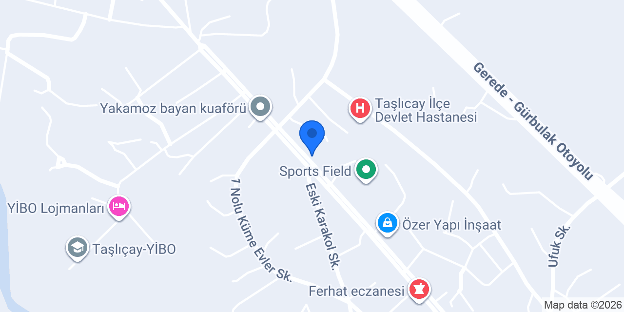 Aygaz Tüp Bayisi konumu