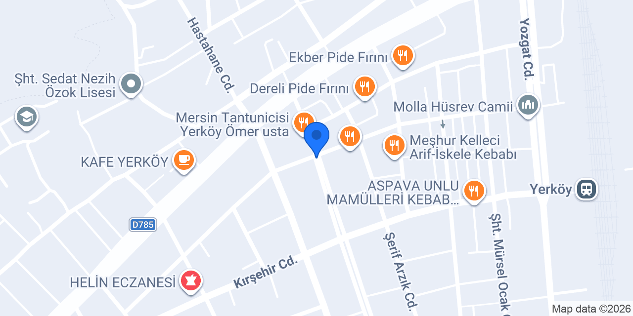 OSMAN BEY OTEL konumu