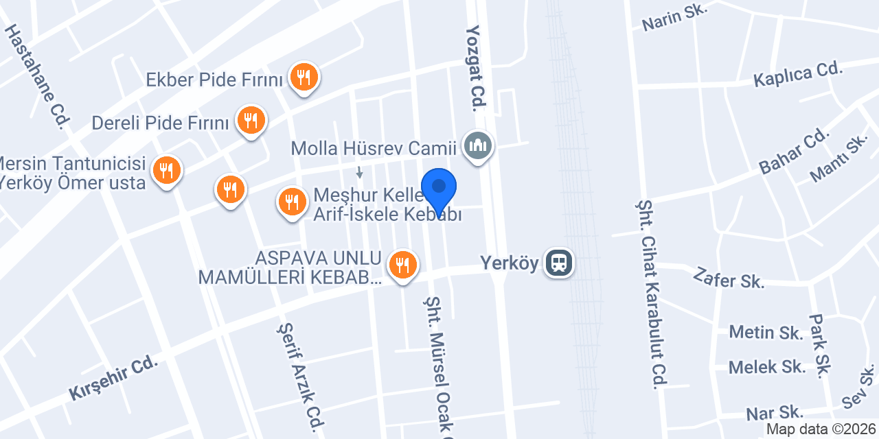 Hanzade Kafe konumu