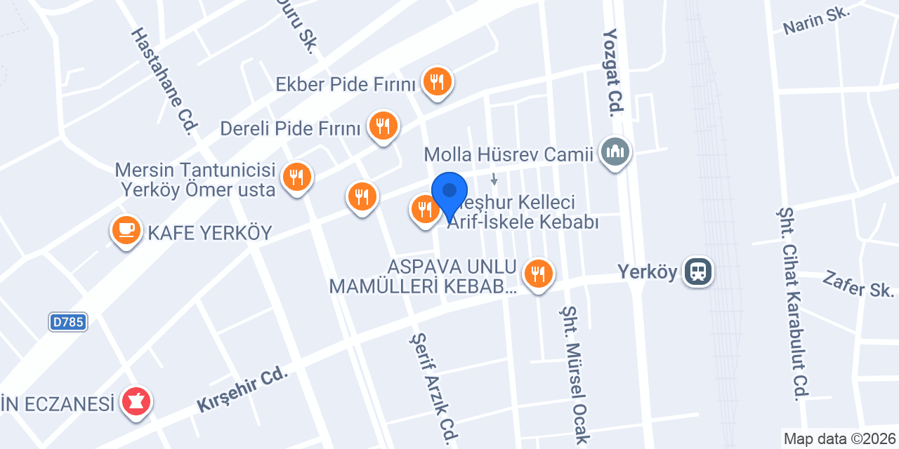 Duru Veteriner Kliniği konumu