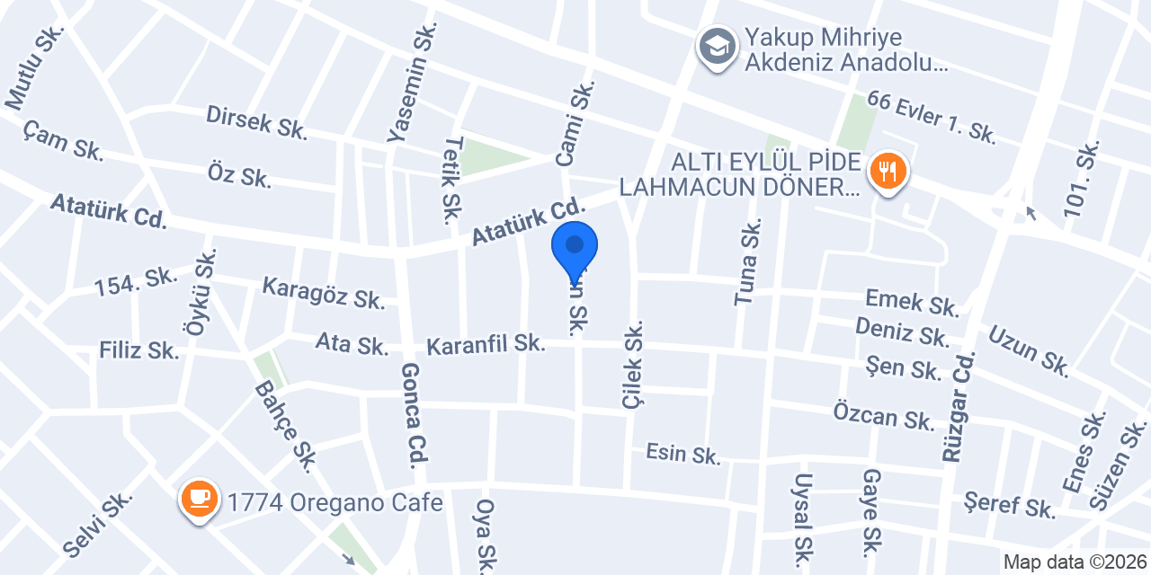 Karesi Vakfı Gündoğan konumu