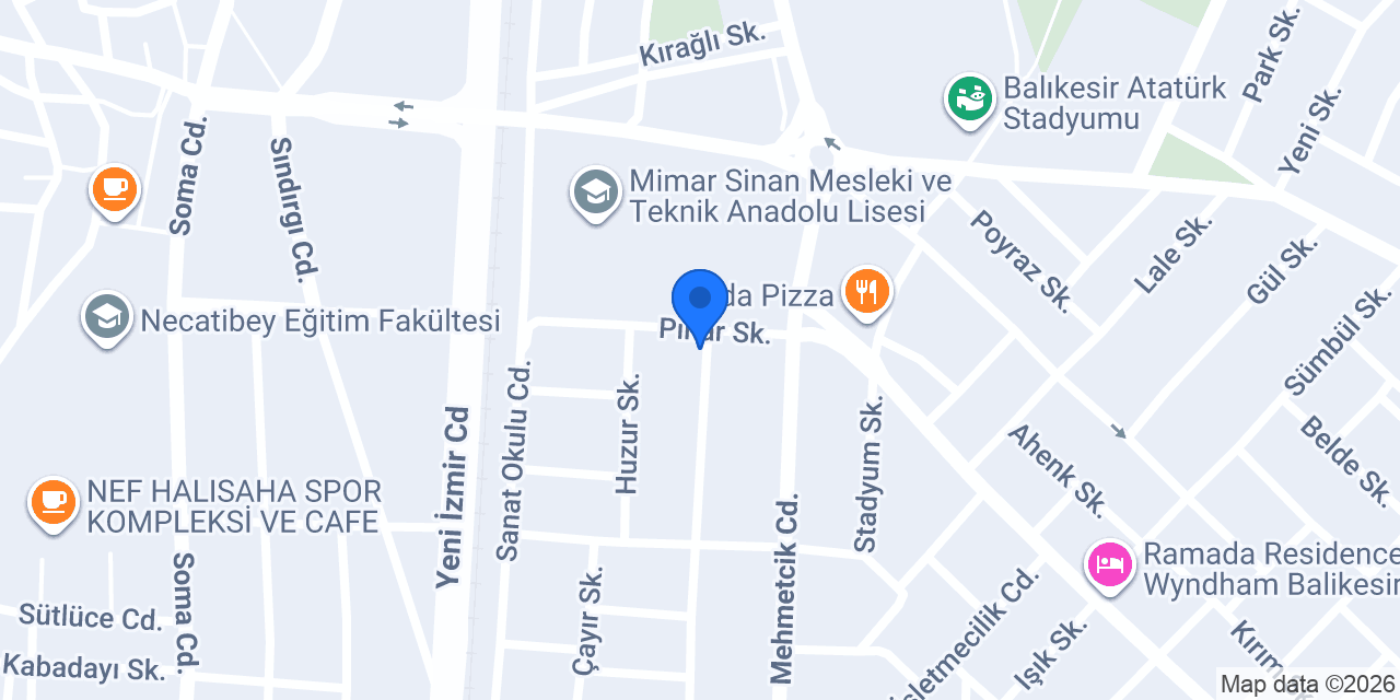 BALIKESİR SİGORTA konumu