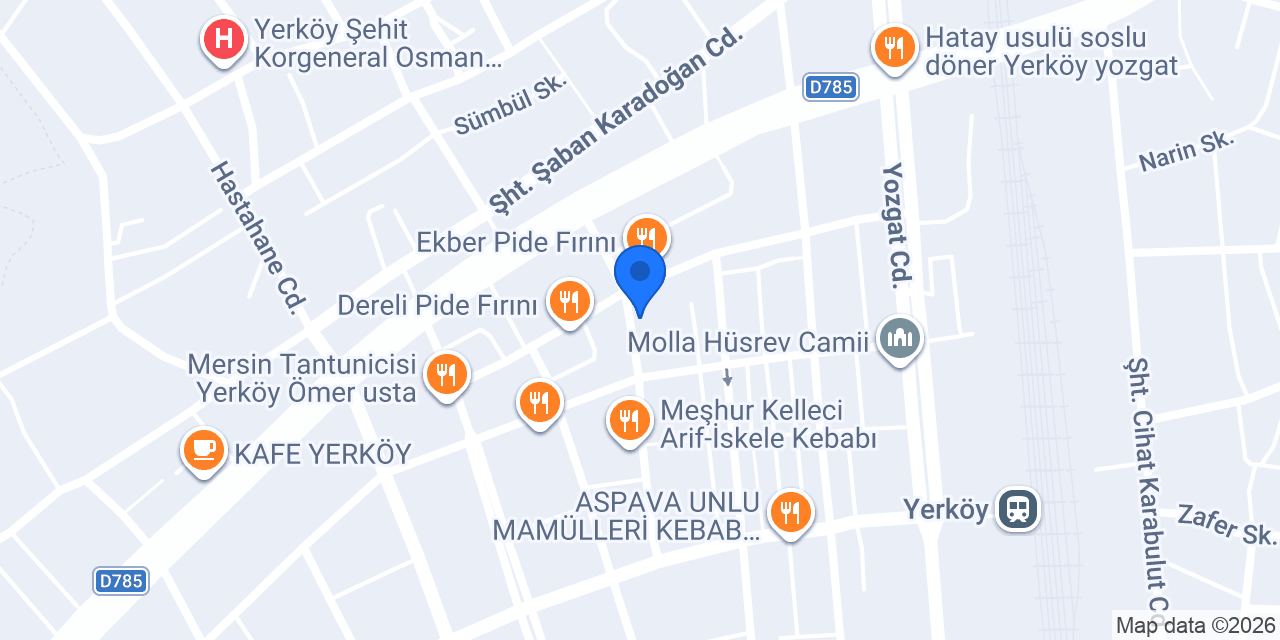 Aygün Pide konumu