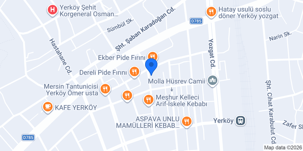 Karaman Kasabı konumu