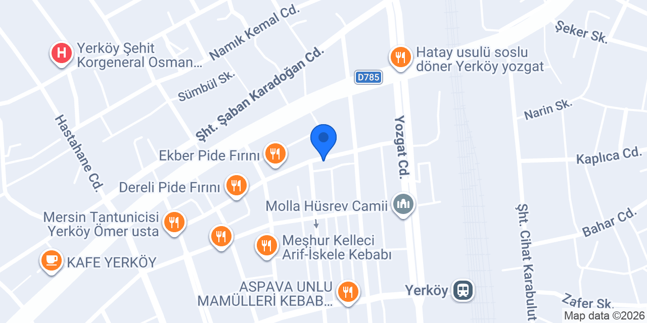 Sultan Perde Dikim Evi konumu
