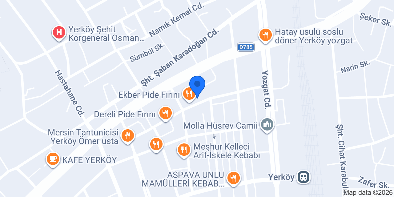 Arslan Gıda konumu