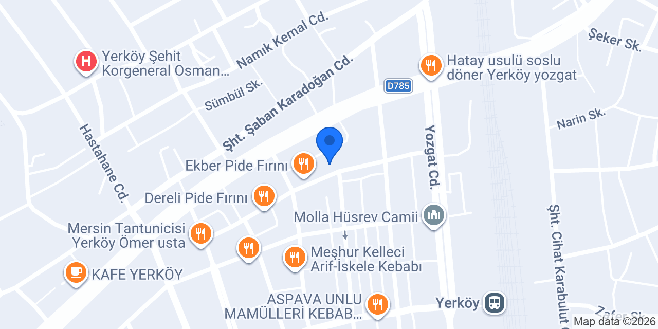 Çöl Lokantası konumu