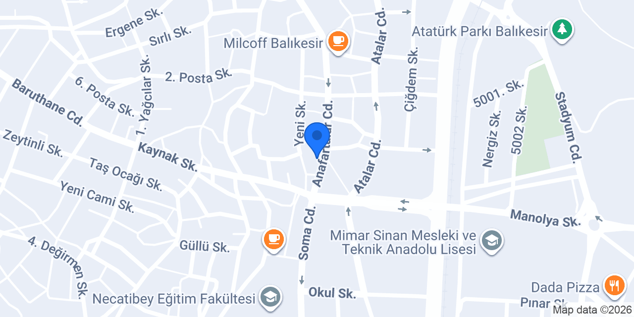 ÂSûde börek konumu
