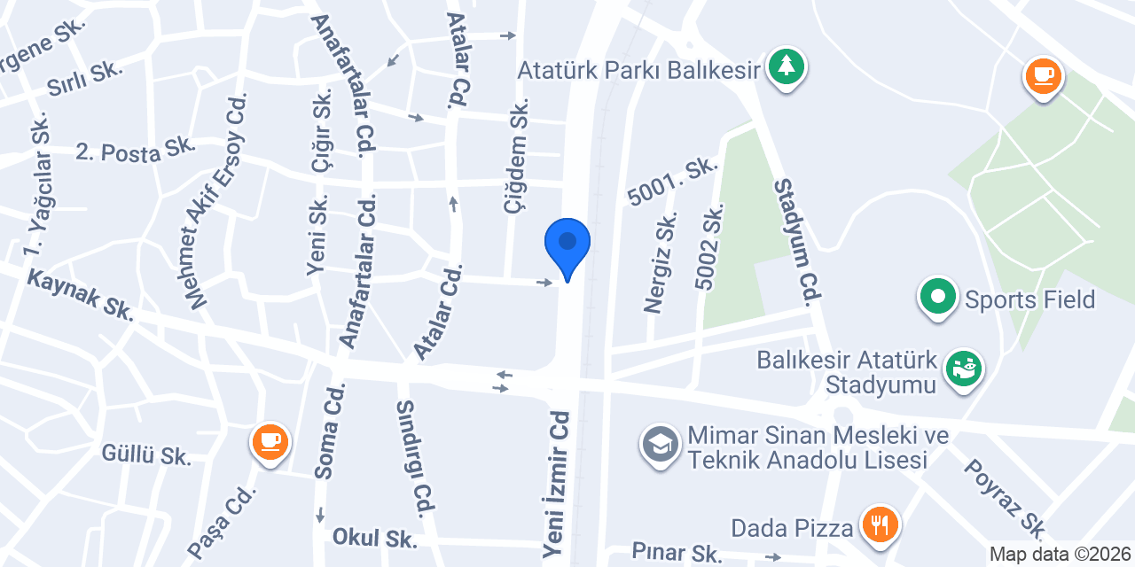 BALIKESİR KARBEYAZ konumu
