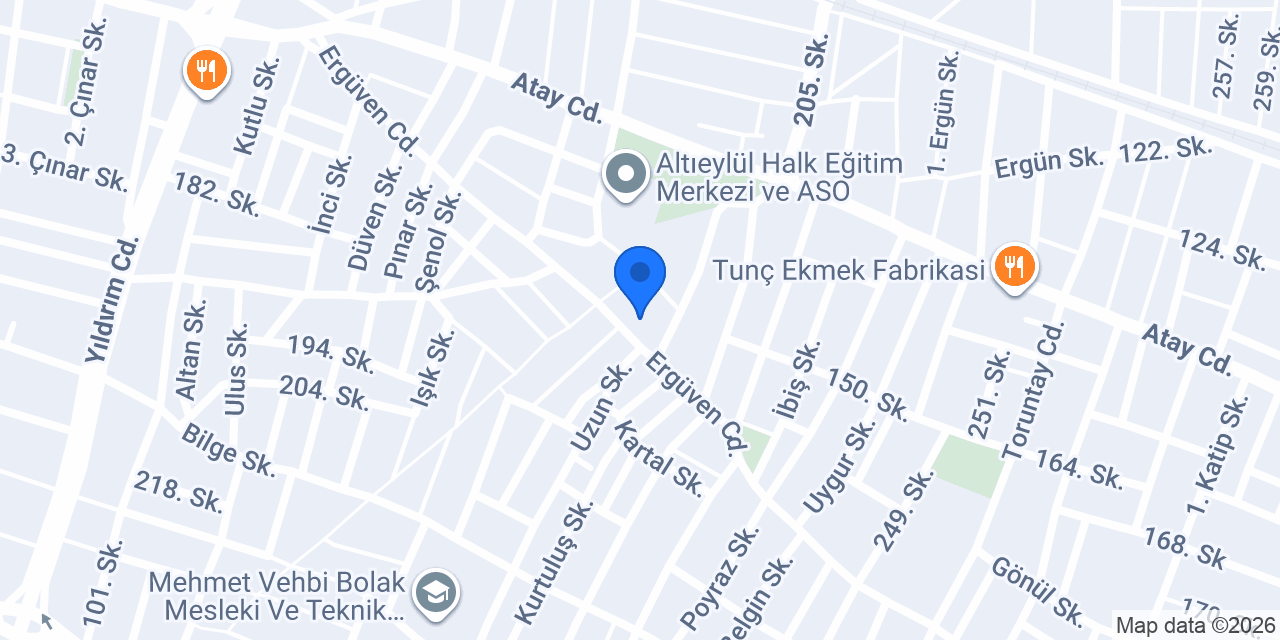 BEYDAĞI SIHHİ TESİSAT konumu