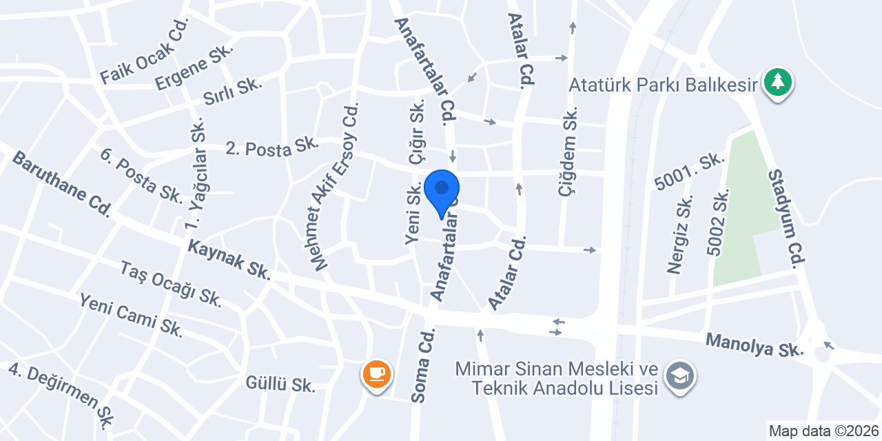 Yalın Kozmetik konumu