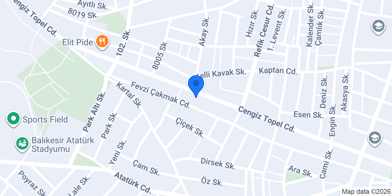 Çakmak kıraathanesi konumu