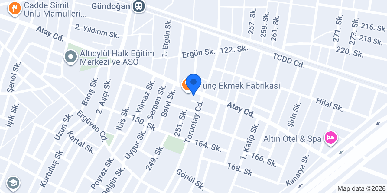 Mutlu Eczanesi konumu