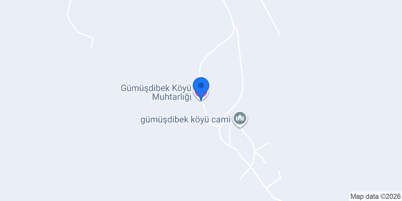 Gümüşdibek Köyü Muhtarlığı konumu