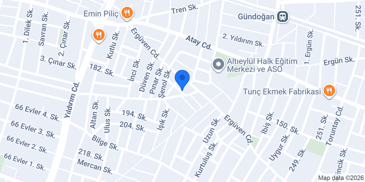 Ay Kimya konumu