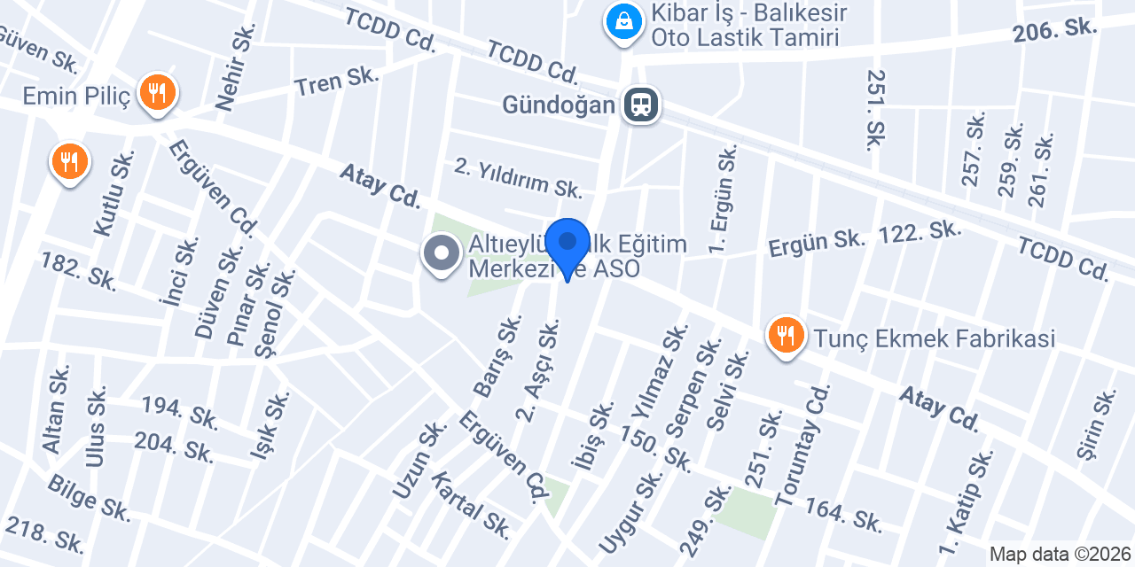 Yönaçar Kırtasiye konumu