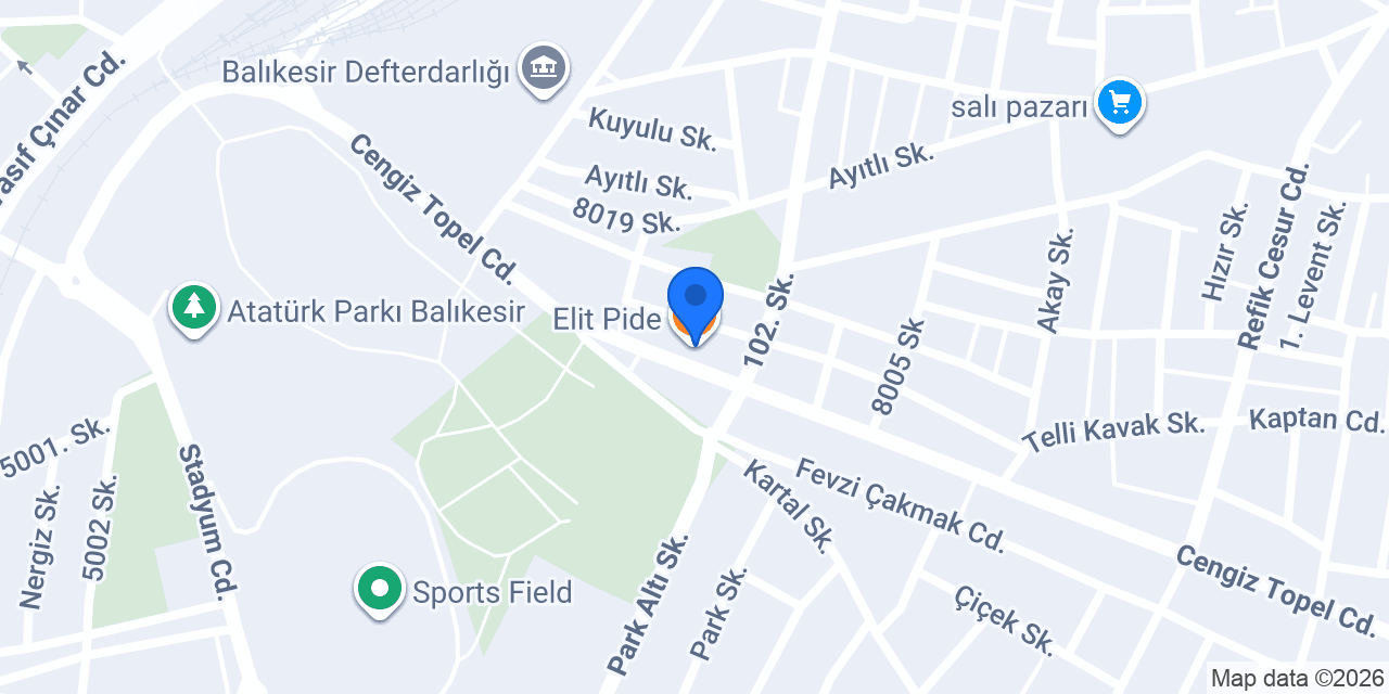 Elit Pide konumu
