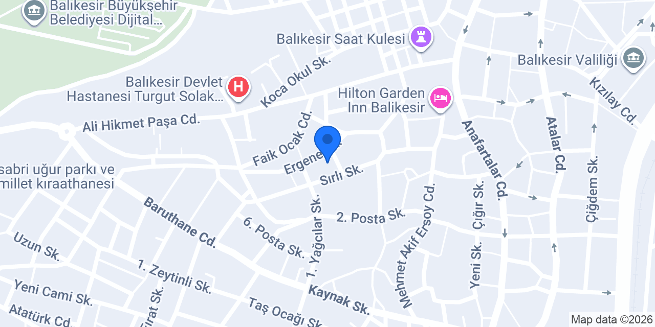LEVENT OTOPARK konumu