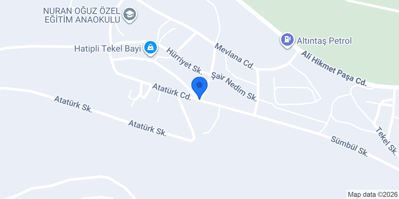 Taşküre Yapı Aksesuar konumu