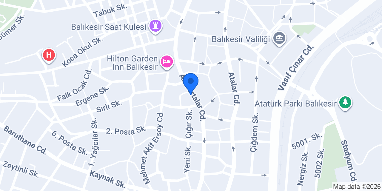 LAVMACUN BALIKESİR ŞUBESİ konumu