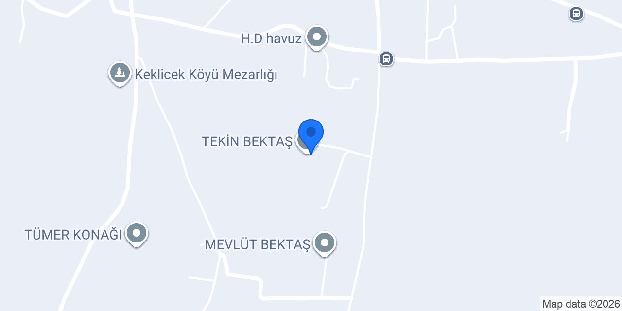 TEKİN BEKTAŞ konumu