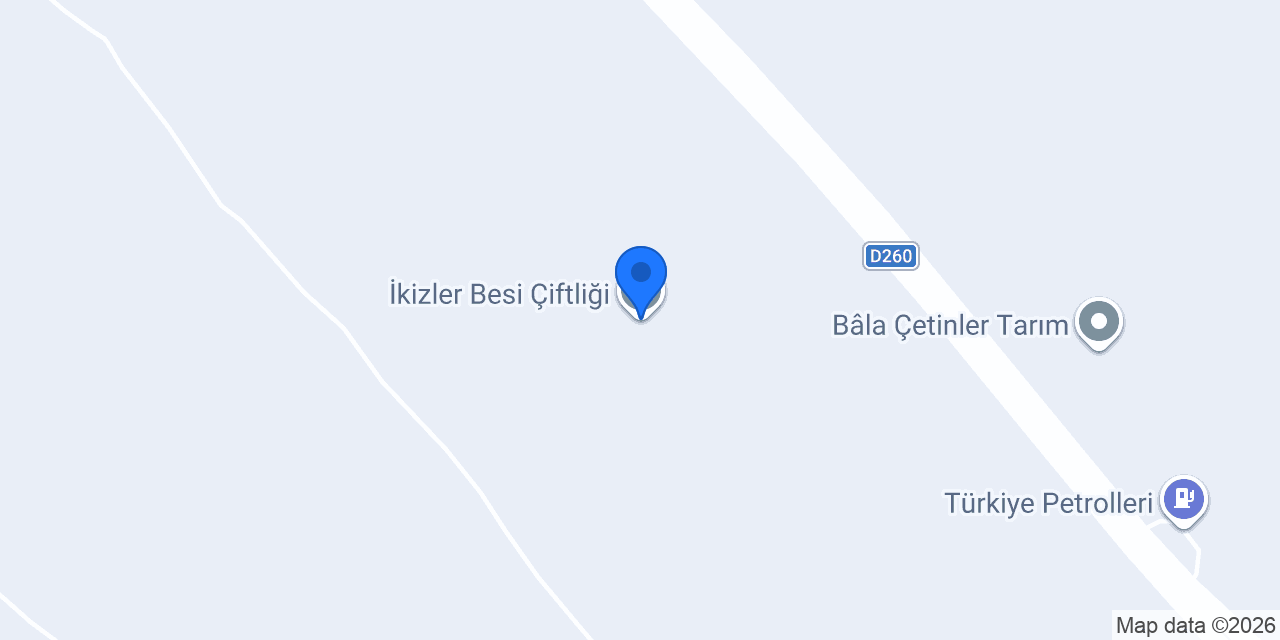 İkizler Besi Çiftliği konumu