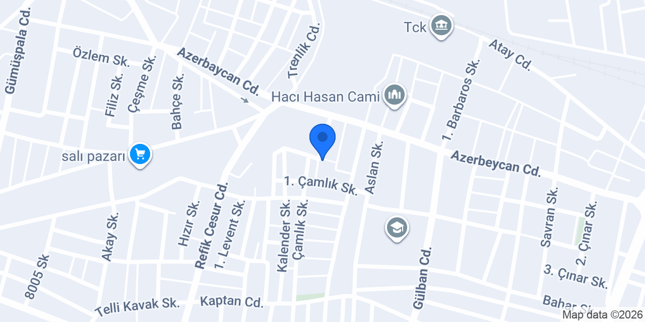 Altın Isı Cam konumu