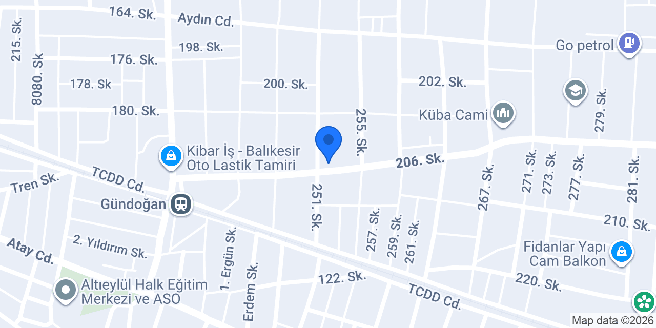 Aşçı İlyas Usta konumu
