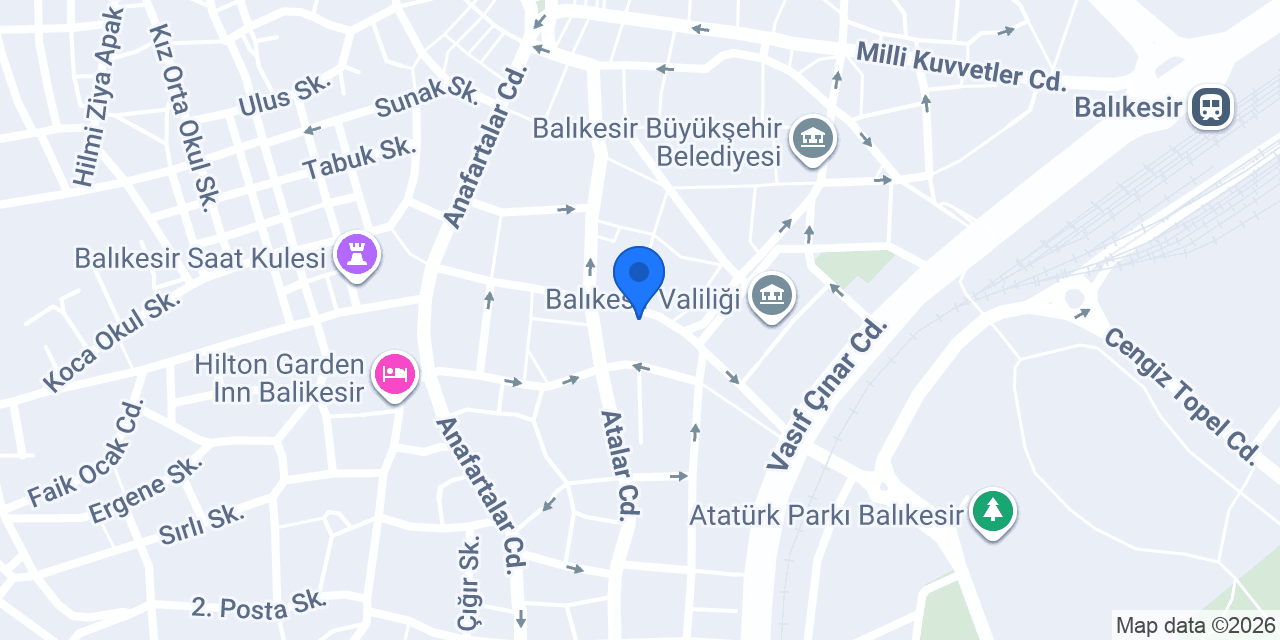 Çağdaş Eczanesi konumu