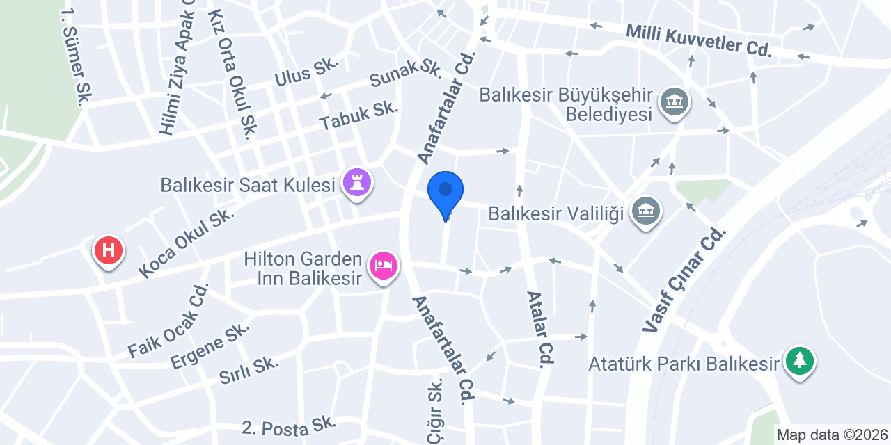 ALTINFIRÇA KUAFÖR konumu