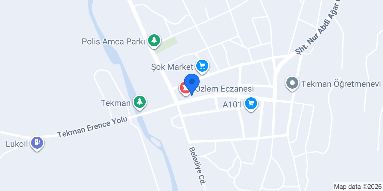 Tekman Eczanesi konumu