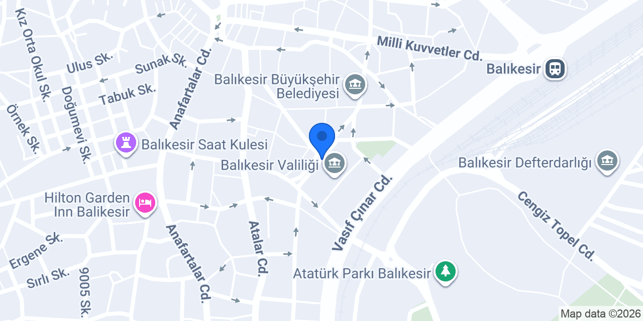 TAM Finans - Balıkesir Şube konumu