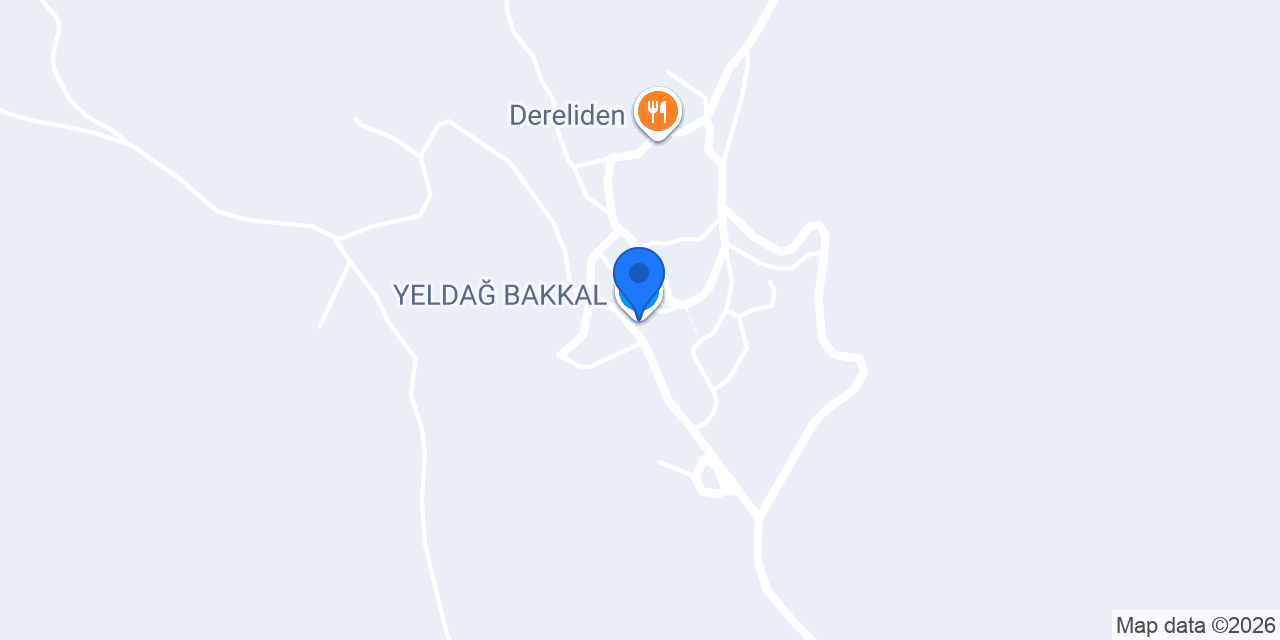 YELDAĞ BAKKAL konumu