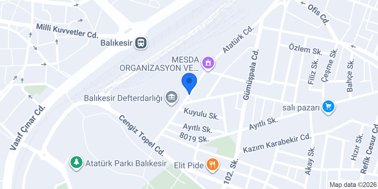 Külcü Proje konumu