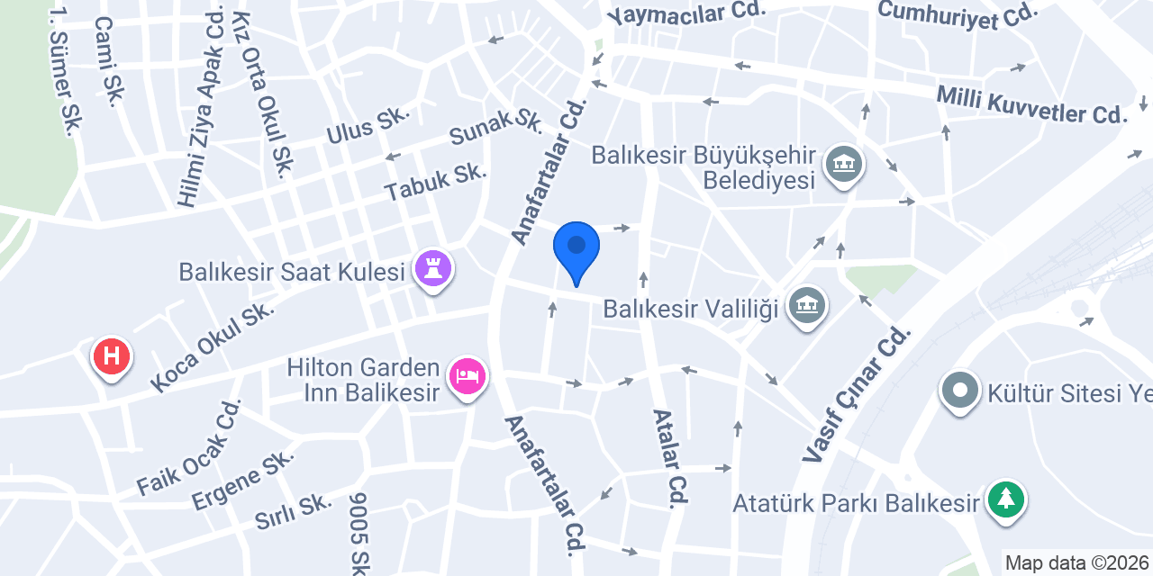 Akışlar Turizm konumu