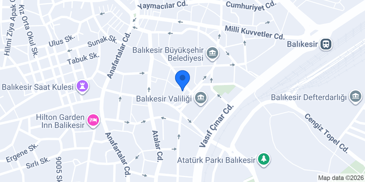 Balıkesir Karadenizliler Derneği konumu