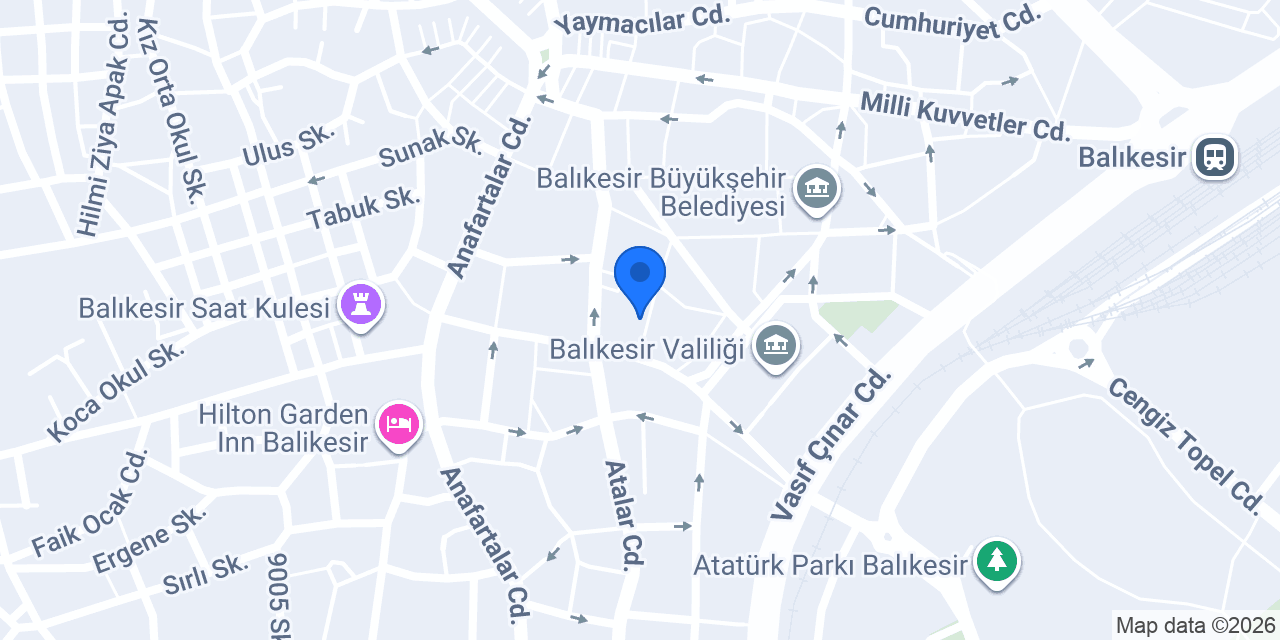 KUAFÖR SERKAN KAYA konumu
