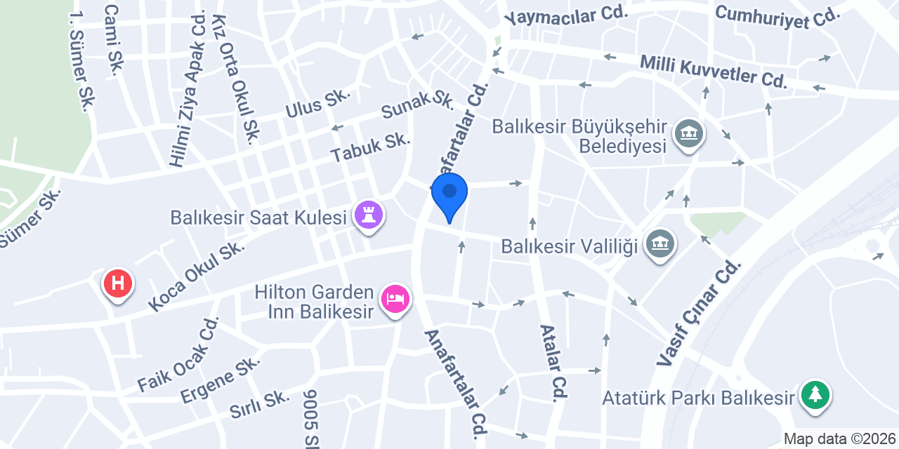 Balıkesir İhlas Mağaza konumu