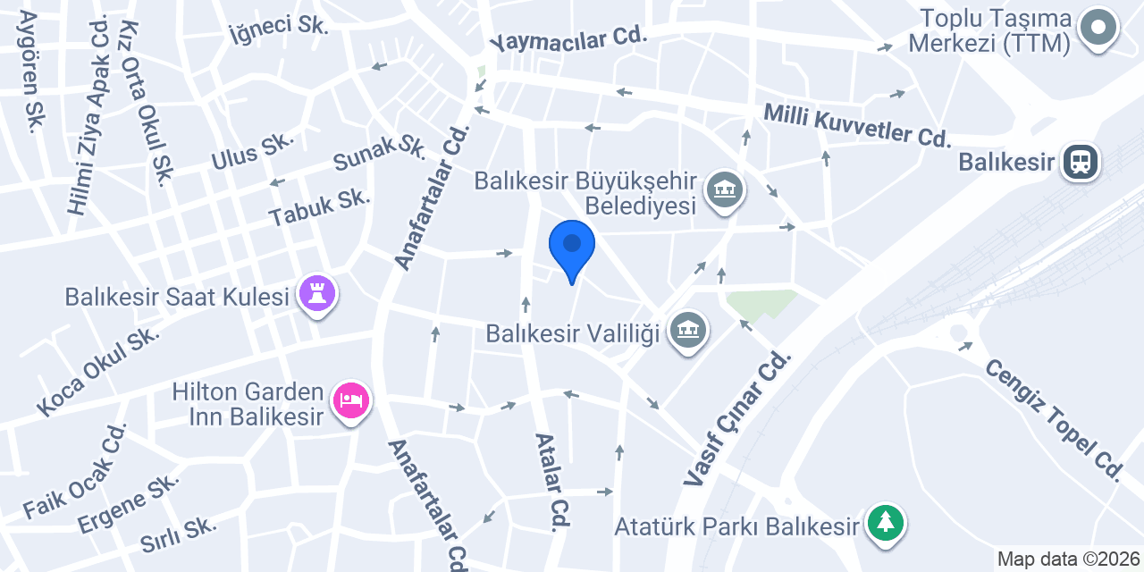 Okkalı Döner konumu