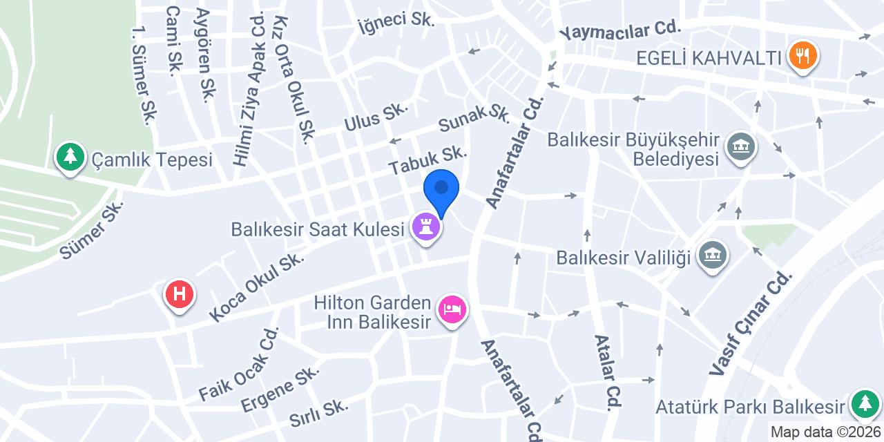Balıkesir Ticaret Merkezi konumu