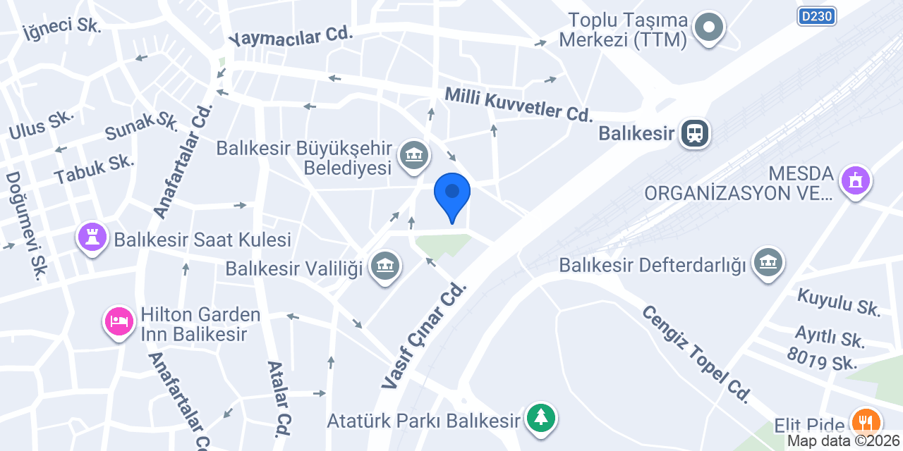 Duru Mimarlık konumu