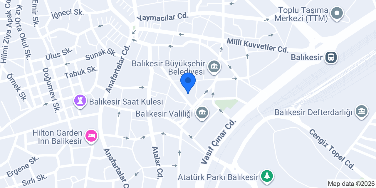 PKF Balıkesir Ofis konumu