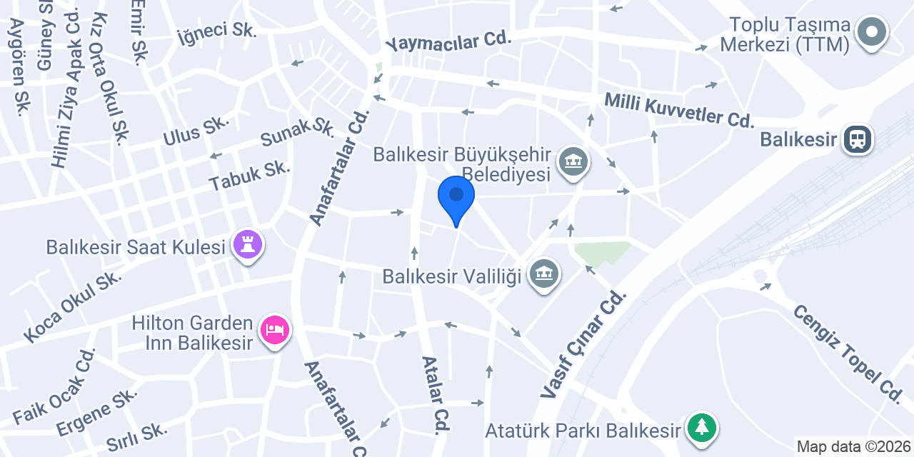 Orkide Çiçekçilik konumu