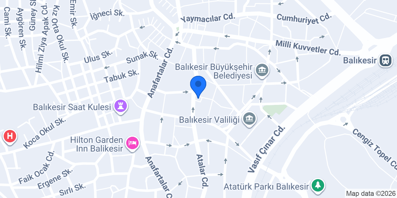 DenizBank Balıkesir Şubesi konumu