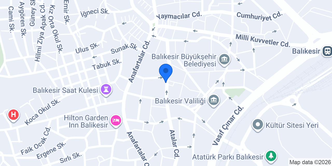 AYKUL CEP SERVİS konumu