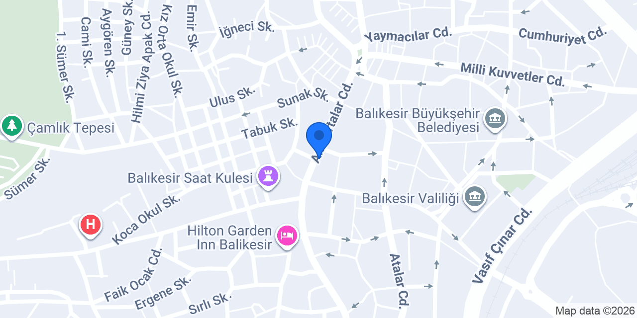 Katılımevim Balıkesir Şube konumu