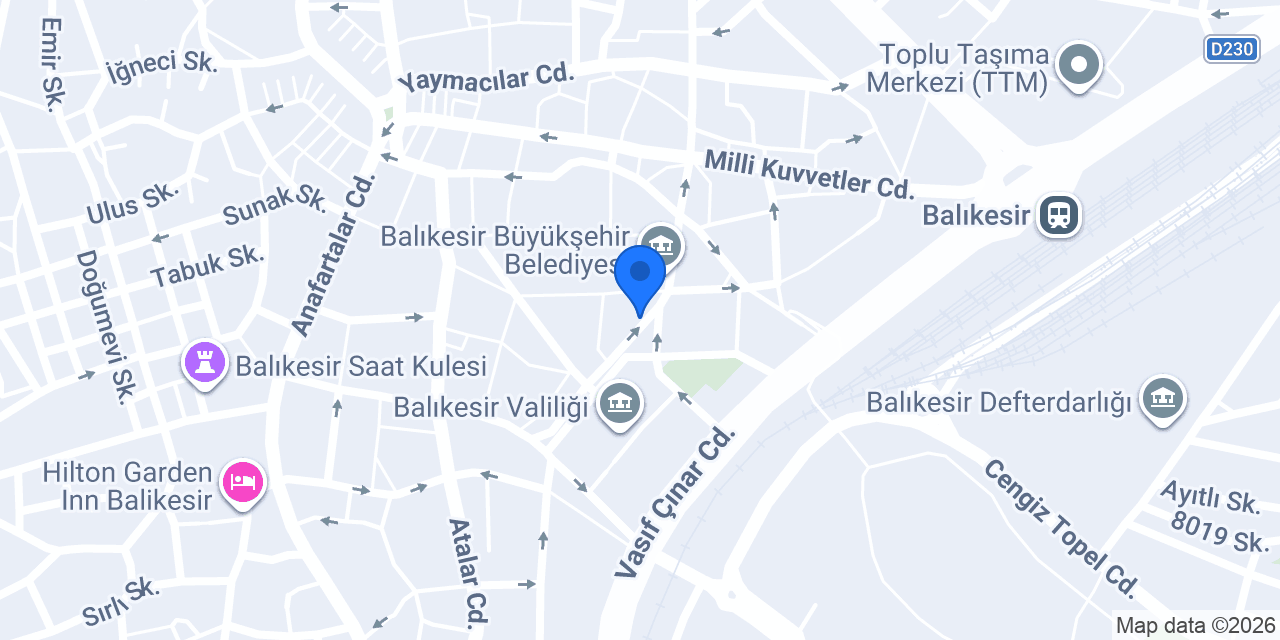 Yeşilli Eczanesi konumu