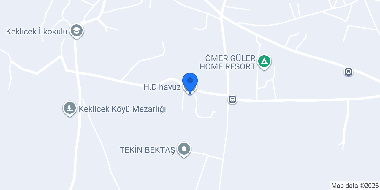 H.D havuz konumu
